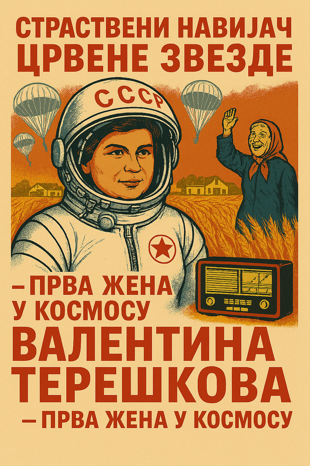 Прва жена у космосу – Валентина Терешкова